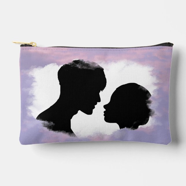 Dream Clouds Lover Bridesmaid Geschenk Zubehörtasche (Vorderseite)