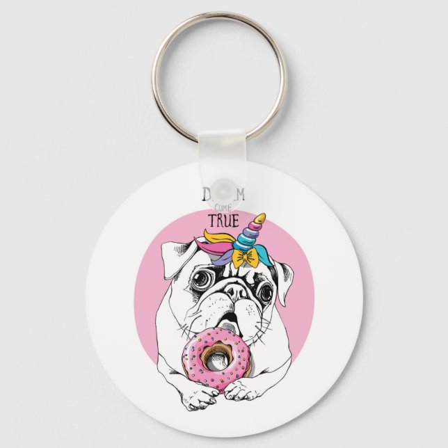 Dream Come Schlüsselanhänger (Vorderseite)