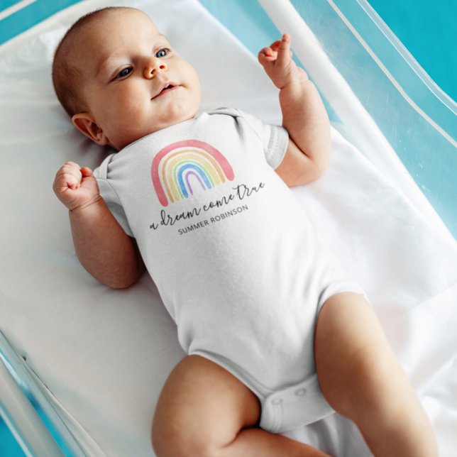 Dream Come True Rainbow Baby Baby Strampler (Von Creator hochgeladen)