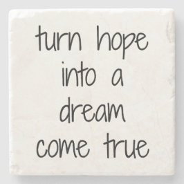 Dream Come Untersetzer Marble Stone