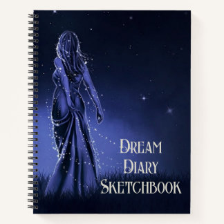 Dream Diary Sketchbook Journal Notizbuch