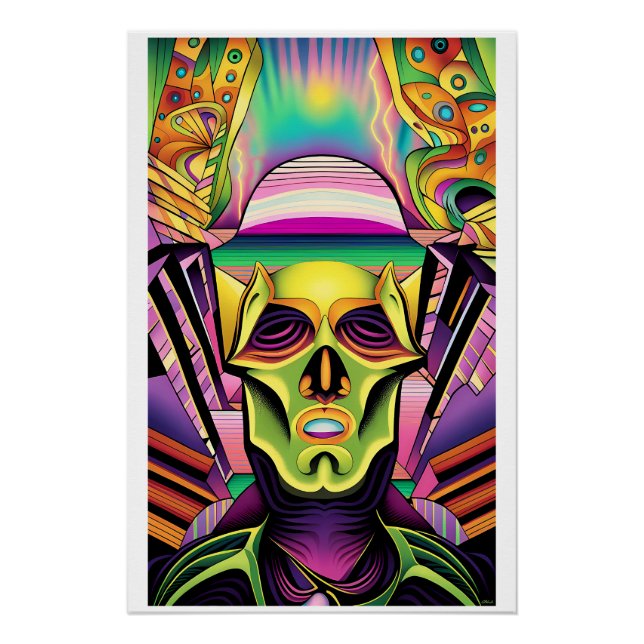 Dream Faced Poster (Vorderseite)