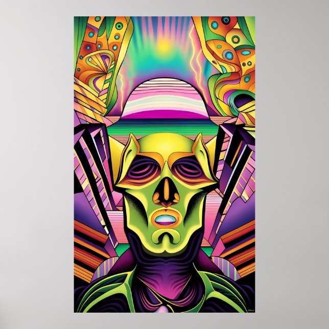 Dream Faced Poster (Vorne)