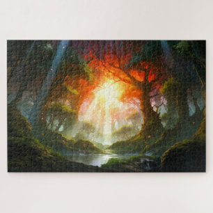 Dream Fairy Forest - Fantasy Art Puzzle