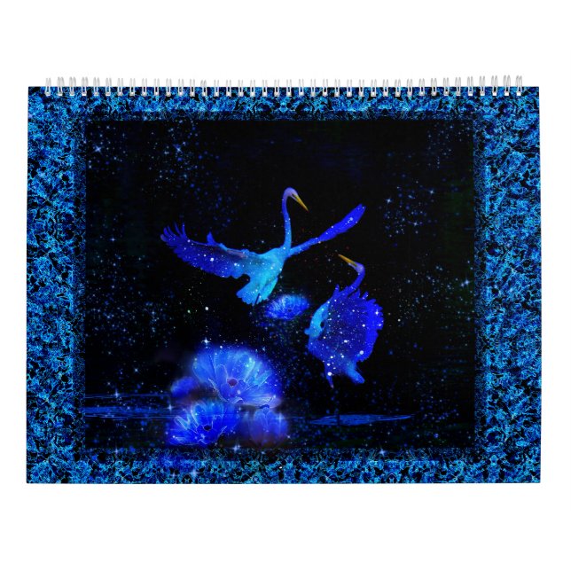 Dream Fantasy Art Tierkalender Kalender (Rückseite)