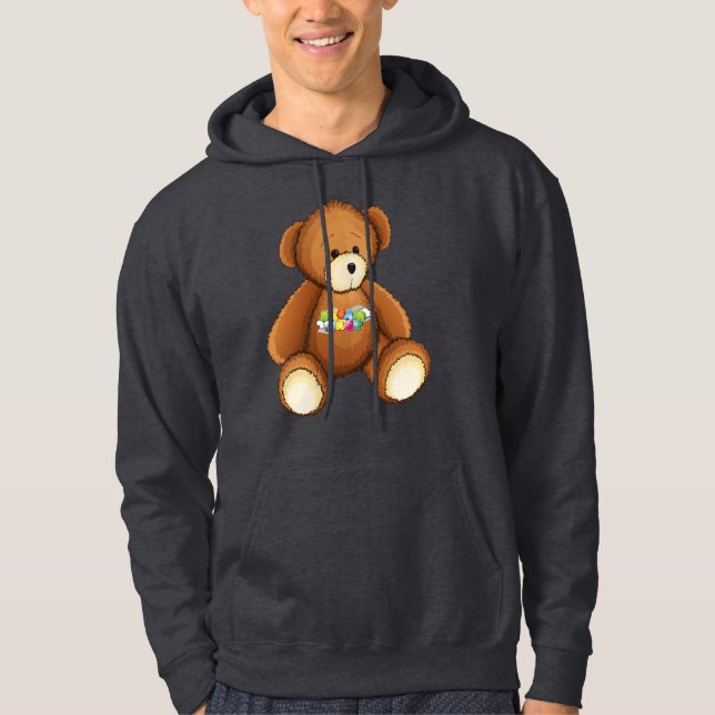 Dream First Teddy Bear (Logo) Hoodie (Vorderseite)