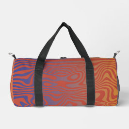 Dream Flow l Abstract Trippy Pattern - No. 01 Duffle Bag