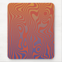 Dream Flow l Abstract Trippy Pattern - No. 01 Mousepad