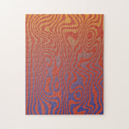 Dream Flow l Abstract Trippy Pattern - No. 01 Puzzle