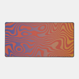 Dream Flow l Abstract Trippy Pattern - No. 01 Schreibtischunterlage