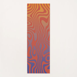 Dream Flow l Abstrakte Trippy-Muster - Nr. 01 Yogamatte