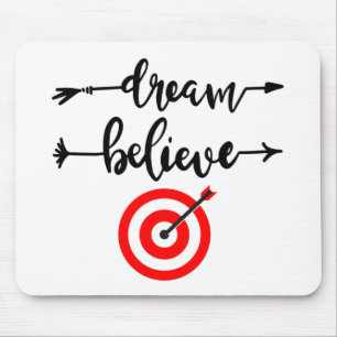 DREAM GLAUBEN ERREICHT MOUSEPAD