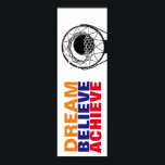 Dream glaubte Basketball Pop Art Style Poster<br><div class="desc">Motivierend Zitate von Kunstplakaten und -drucken - Träume,  Glauben,  Errungenschaften - es scheint immer unmöglich zu sein,  bis es getan wird</div>