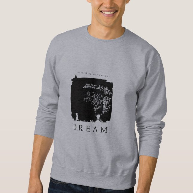 🌙 Dream Graphic Sweatshirt (Vorderseite)