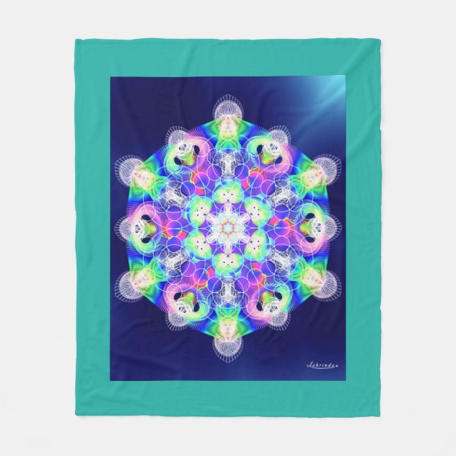 Dream Guides Fleecedecke (Vorderseite)
