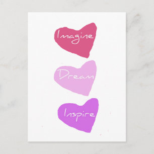Dream Hearts Postkarte