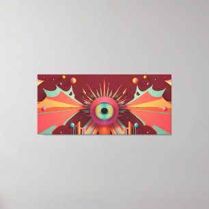 Dream Horizon Ken Gage Fantasy OpArt Leinwanddruck