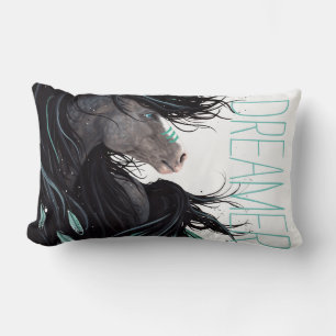 Dream Horse Big Dreamer Pillow by Bihrle Lendenkissen