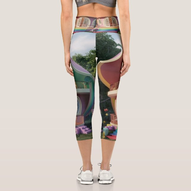 Dream House Collection Capri Leggings (Rückseite)
