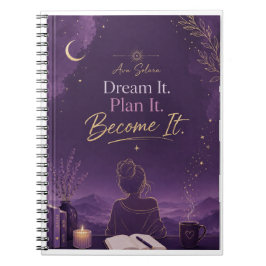 Dream It Plan It Become It Journal |Ava Solara Notizblock