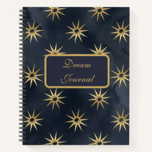 Dream Journal - Fun Sun und Moon Combo Design Notizbuch