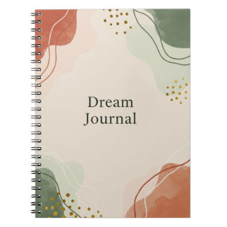 Dream Journal - Pastel Abstrakt Notizblock