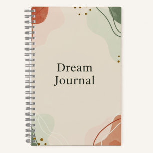 Dream Journal - Pastel Abstrakt Notizbuch