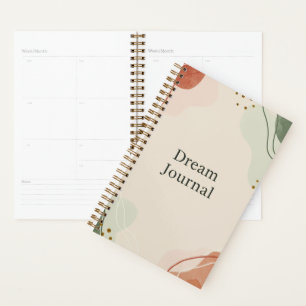 Dream Journal - Pastel Abstrakt Planer