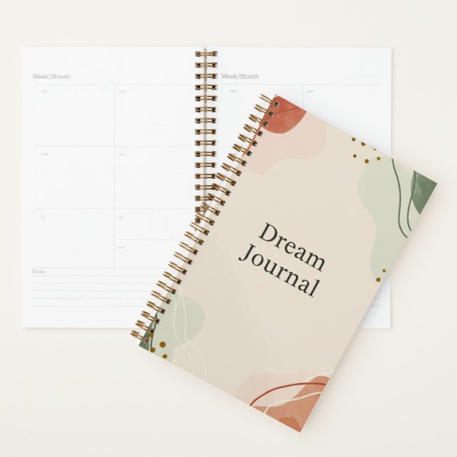 Dream Journal - Pastel Abstrakt Planer (Anzeige)