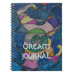 DREAM JOURNAL VON KÜNSTLER PAULA REILLY. NOTIZBLOCK