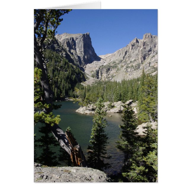 Dream Lake, Colorado Card (Vorne)