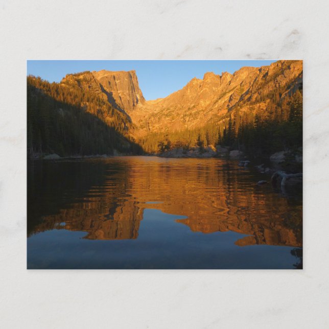Dream Lake in Sunrise Light I Postkarte (Vorderseite)