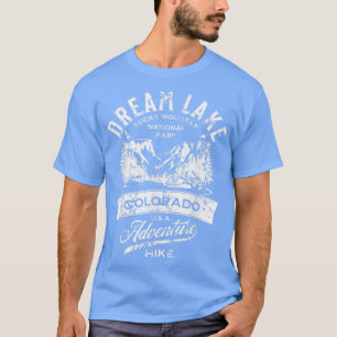 Dream Lake Rocky Mountain Nationalpark gestört T-Shirt