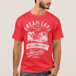 Dream Lake Rocky Mountain Nationalpark gestört T-Shirt<br><div class="desc">Dream Lake Rocky Mountain Nationalpark gestört Design T - Shirt.</div>