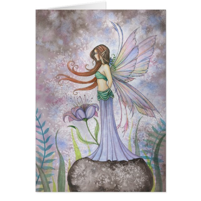 Dream Lily Fairy Card by Molly Harrison (Vorne)