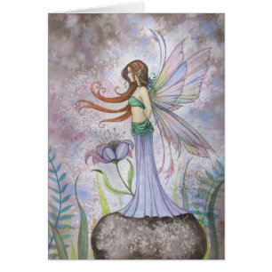 Dream Lily Fairy Card von Molly Harrison