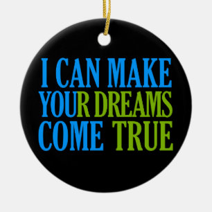 Dream Maker-Ornament, anpassbar Keramik Ornament