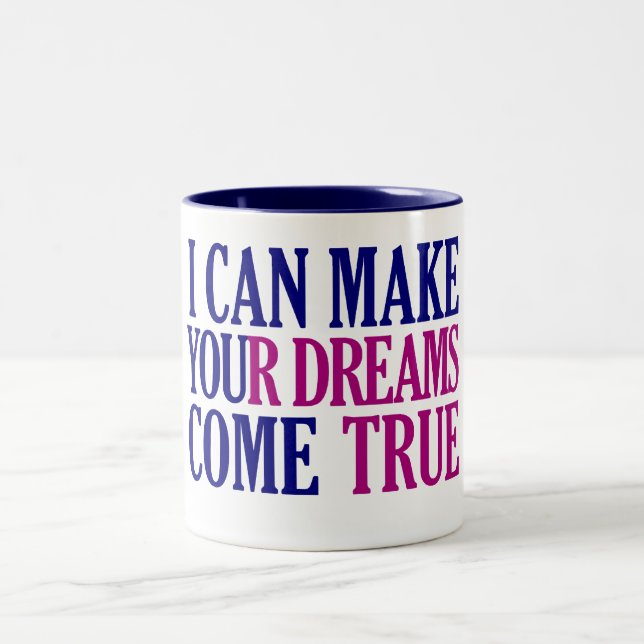 Dream Maker Tasse - wählen Sie Stil & Farbe (Mittel)