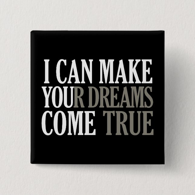 Dream Maker-Taste, anpassbar Button (Vorderseite)