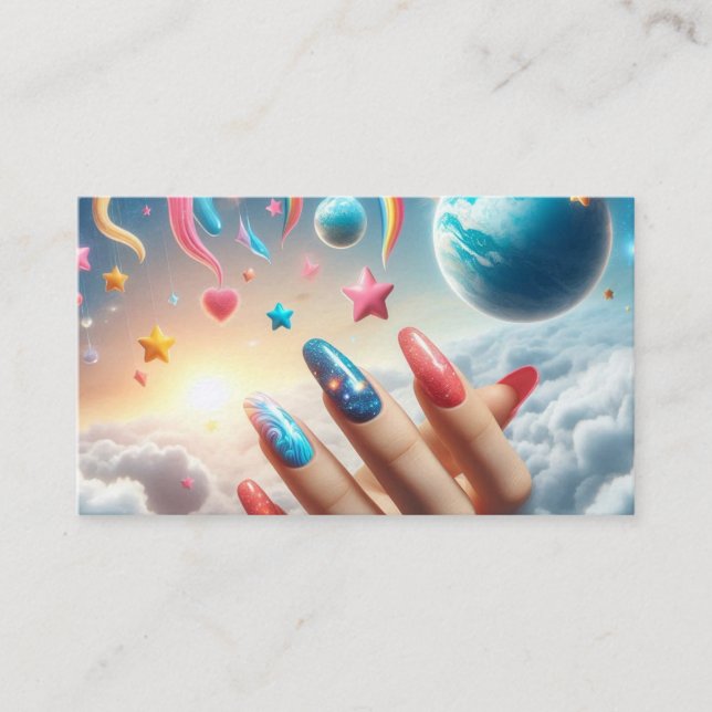 Dream Nails Business Card Visitenkarte (Vorderseite)