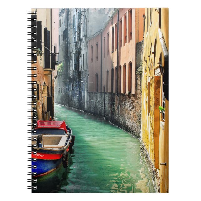 DREAM OF VENICE Spiral Notebook Notizblock (Vorderseite)