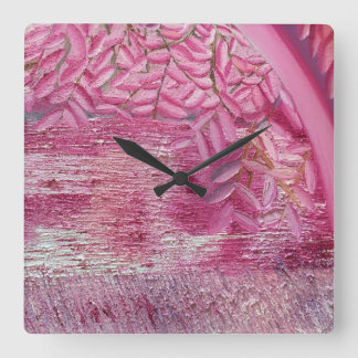 Dream Park Quadratische Wanduhr