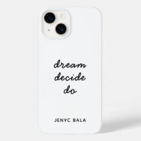 Dream Plan Do Modern Minimalistisch Einfach