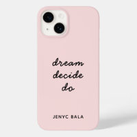 Dream Plan Do Rosafarbenes modernes stilvolles Skr