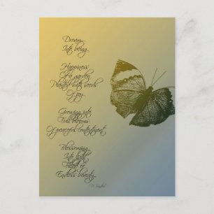 Dream Poem Postkarte