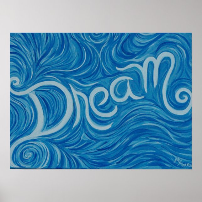 Dream Print auf Leinwand Poster (Vorne)