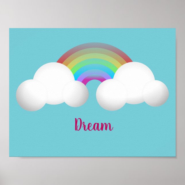 Dream Rainbow Poster (Vorne)