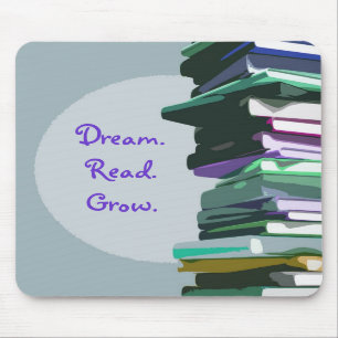 Dream.Read.Grow. Mousepad