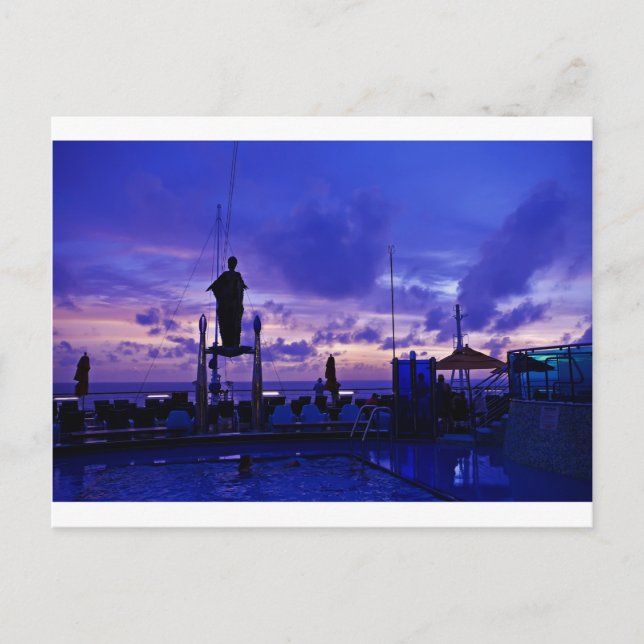 Dream Sunset.JPG Postkarte (Vorderseite)