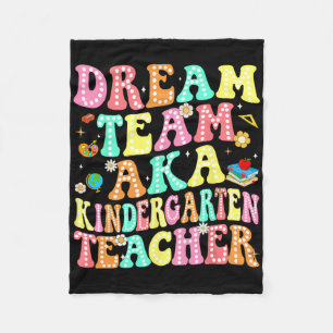 Dream Team aka Kindergartenlehrer Zurück zur Schul Fleecedecke